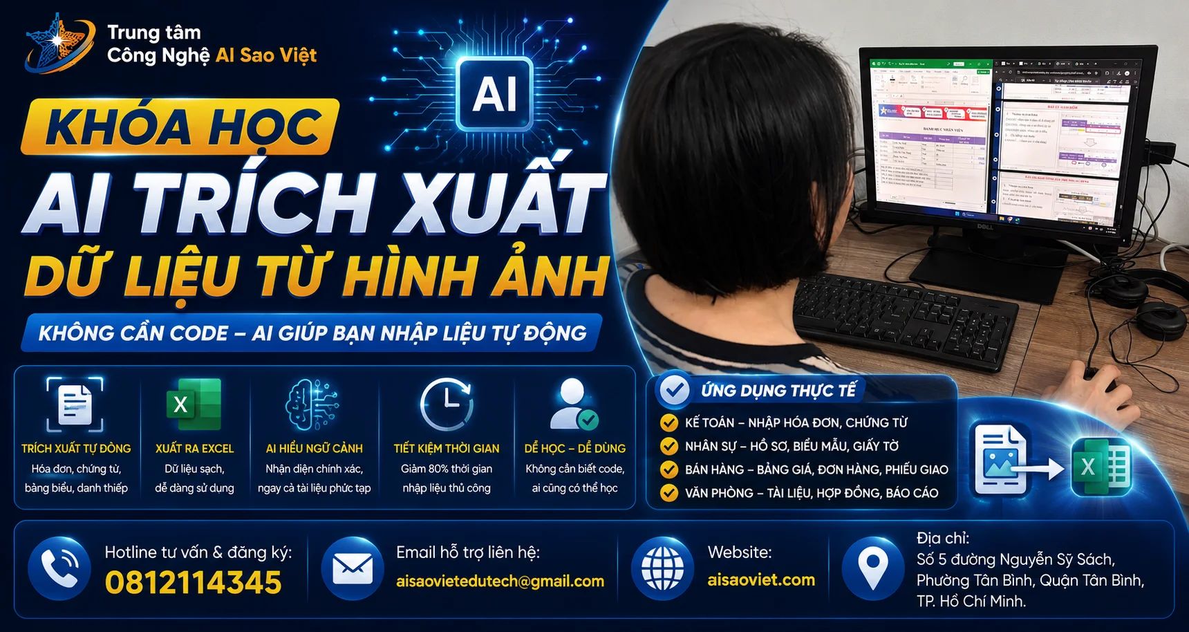 Khóa Học AI Trích Xuất Dữ Liệu Từ Hình Ảnh - Không Cần Code