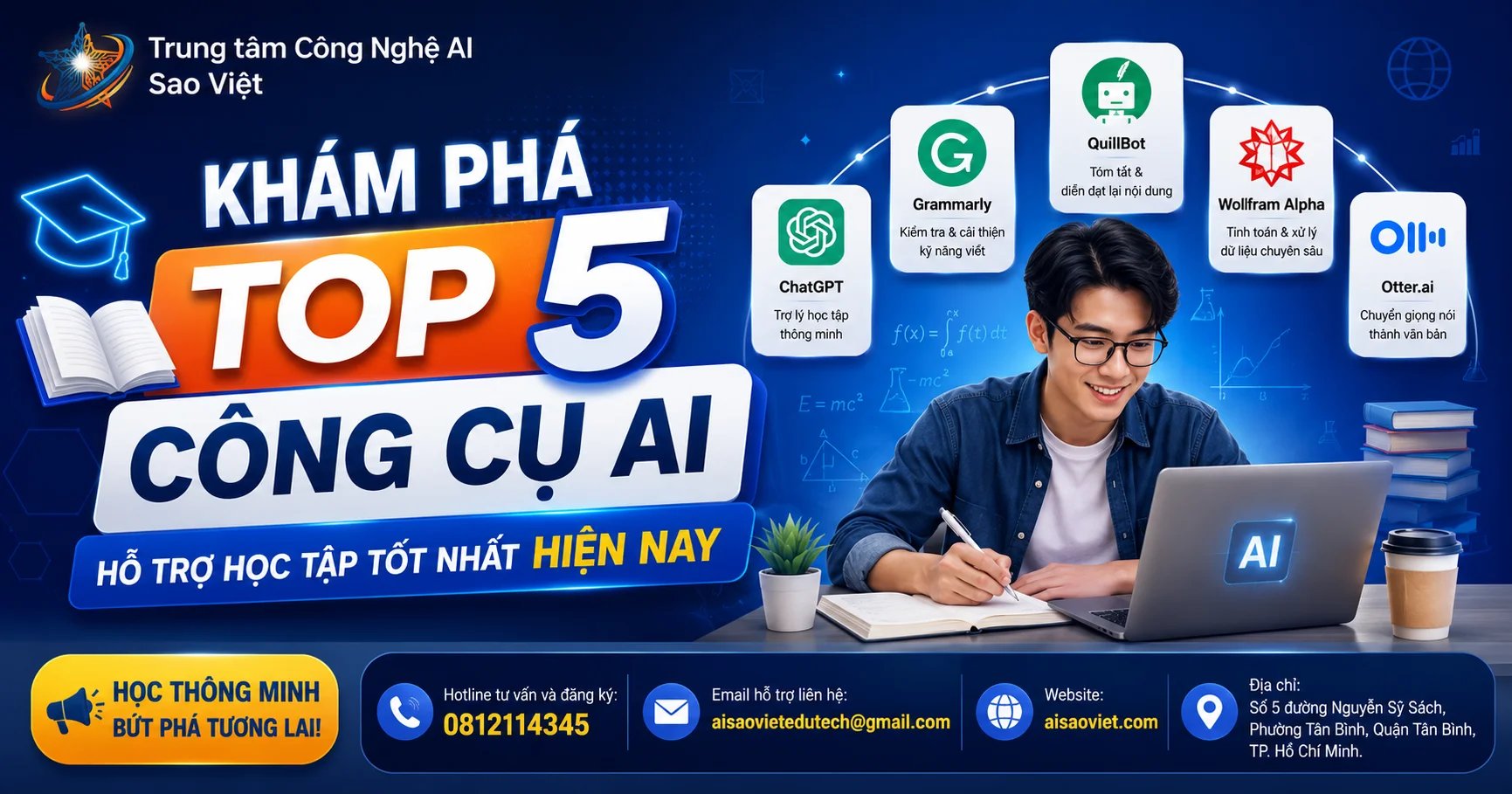 Khám Phá Top 5 Công Cụ AI Hỗ Trợ Học Tập Tốt Nhất Hiện Nay