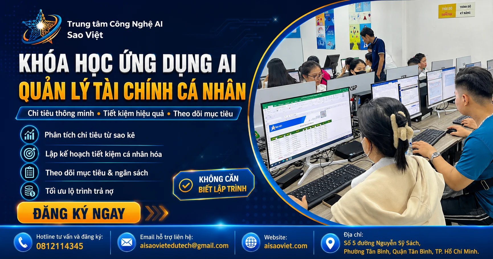 Khóa Học AI Quản Lý Tài Chính Cá Nhân: Chi Tiêu & Tiết Kiệm Thông Minh
