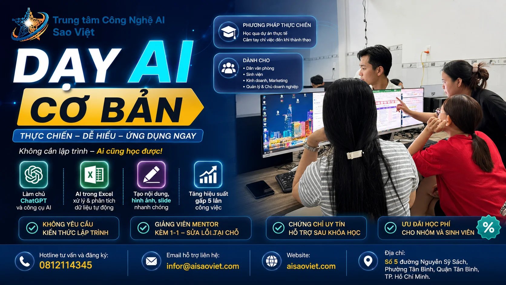 Dạy AI Cơ Bản Cho Người Chưa Có Nền Tảng Công Nghệ: Tự Động Hóa Mọi Công Việc