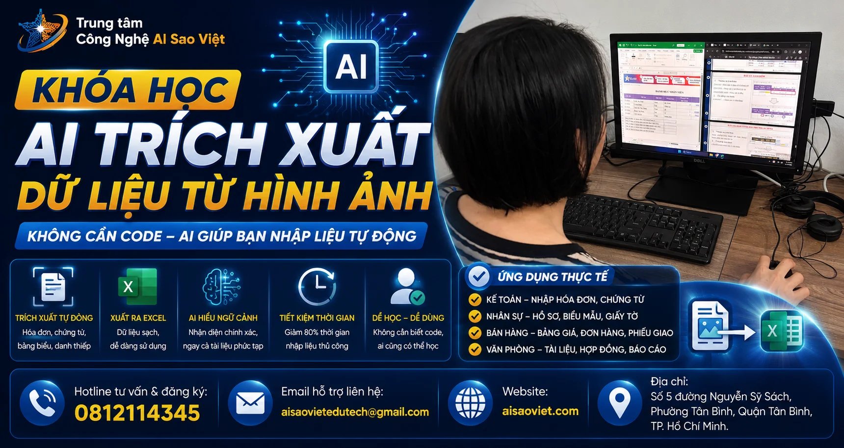 Khóa Học AI Trích Xuất Dữ Liệu Từ Hình Ảnh - Không Cần Code