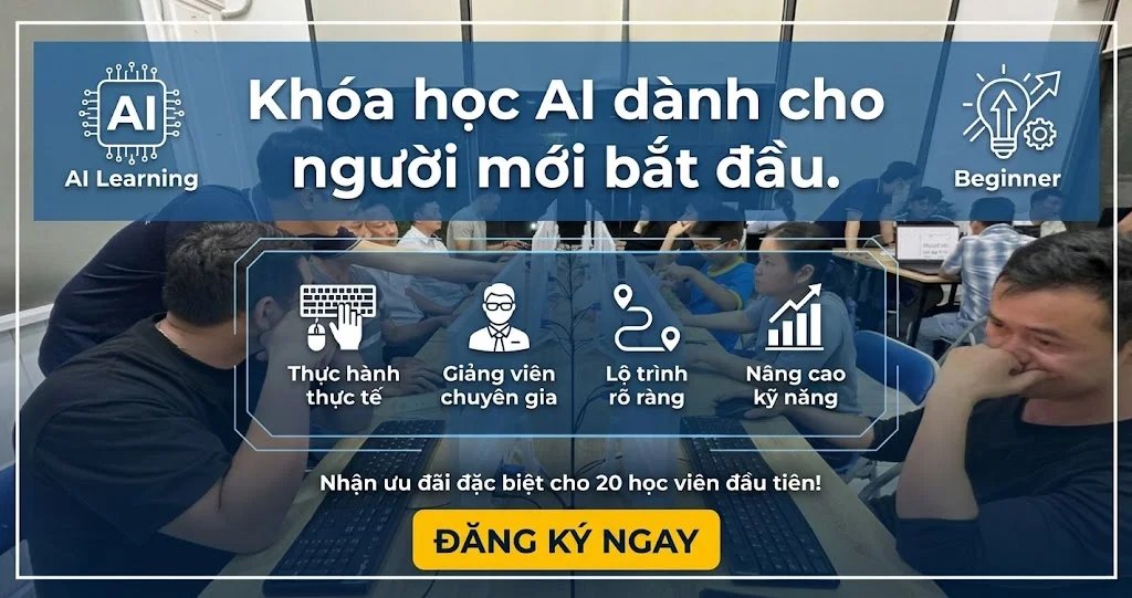 Khóa Học AI Cho Người Mới Bắt Đầu