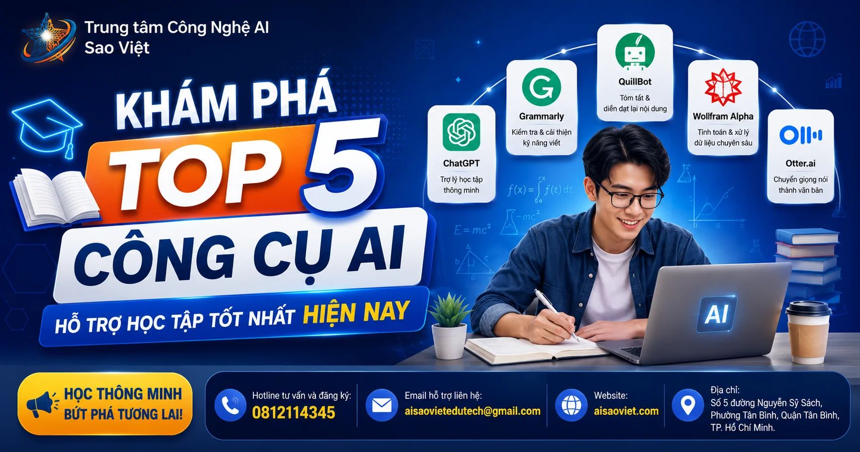 Khám Phá Top 5 Công Cụ AI Hỗ Trợ Học Tập Tốt Nhất Hiện Nay