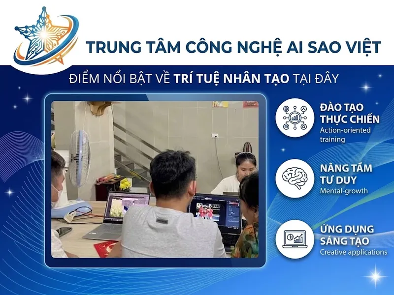 Giới thiệu Trung tâm Công Nghệ AI Sao Việt