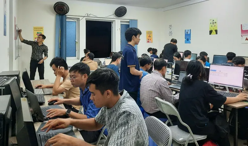 học viên tại khóa học Promt Engineering