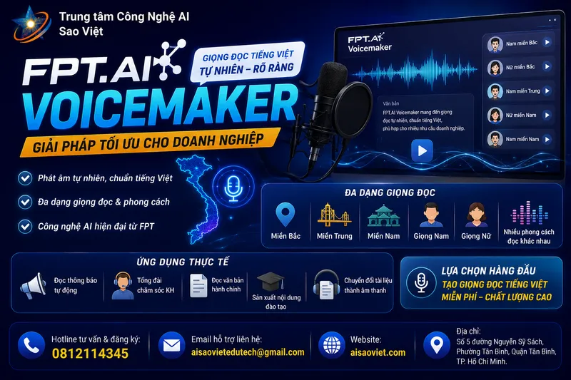 Công cụ tạo giọng nói bằng AI FPT.ai