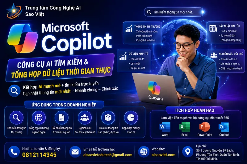 Công cụ AI miễn phí Mincrosoft Copilot