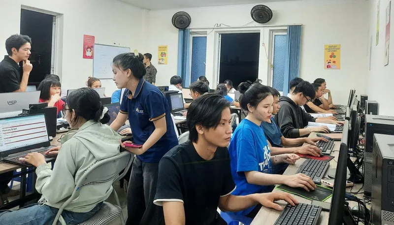 học viên tại khóa học Promt Engineering