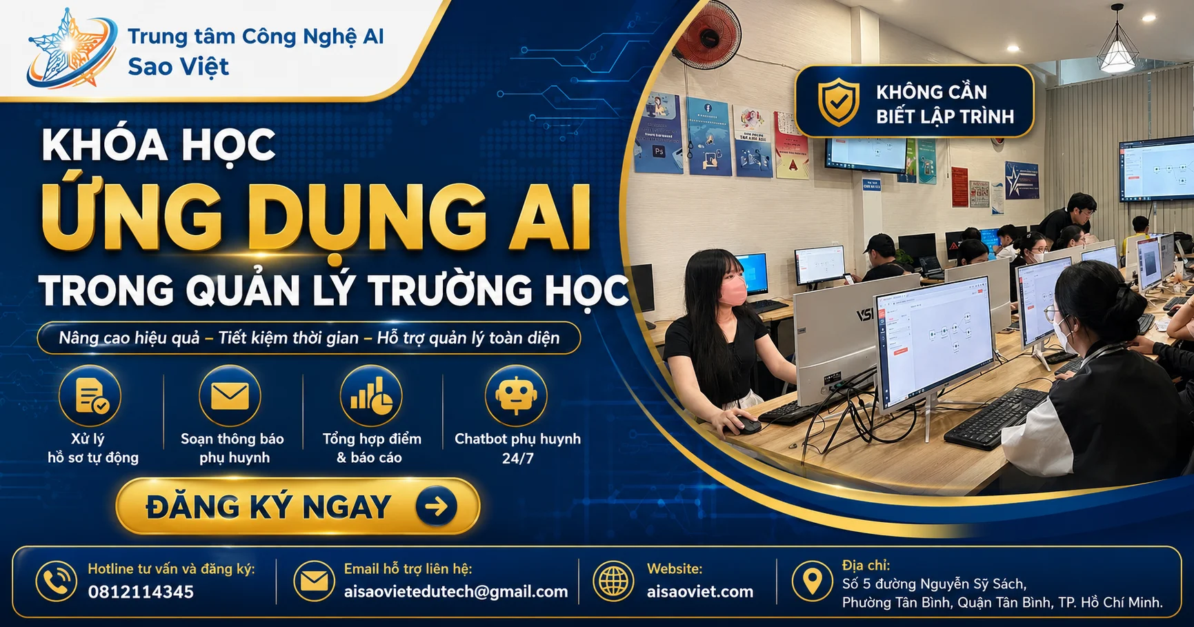 Khóa Học AI Quản Lý Trường Học: Xử Lý Hồ Sơ Tự Động