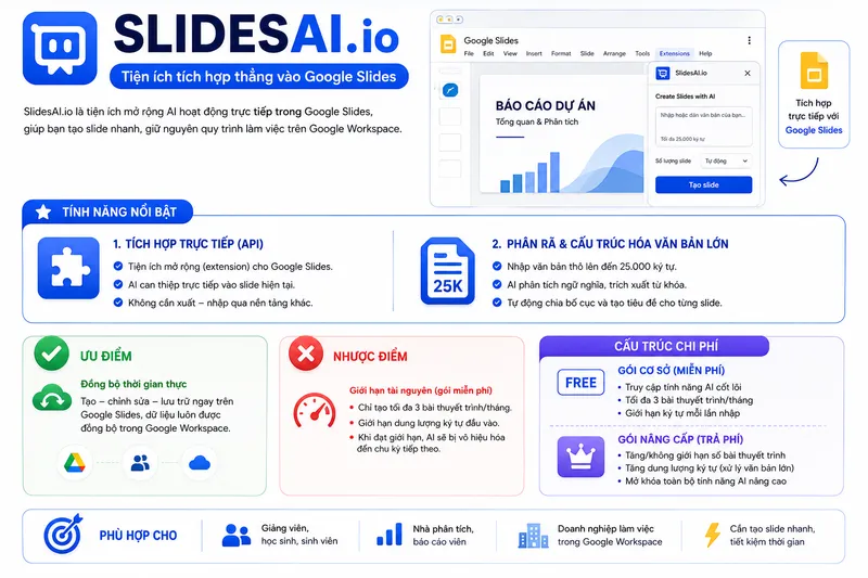 Công cụ AI tạo Slide SlideGo AI