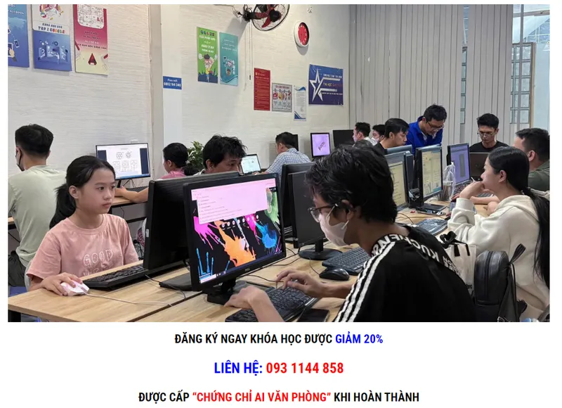 Khóa học AI văn phòng
