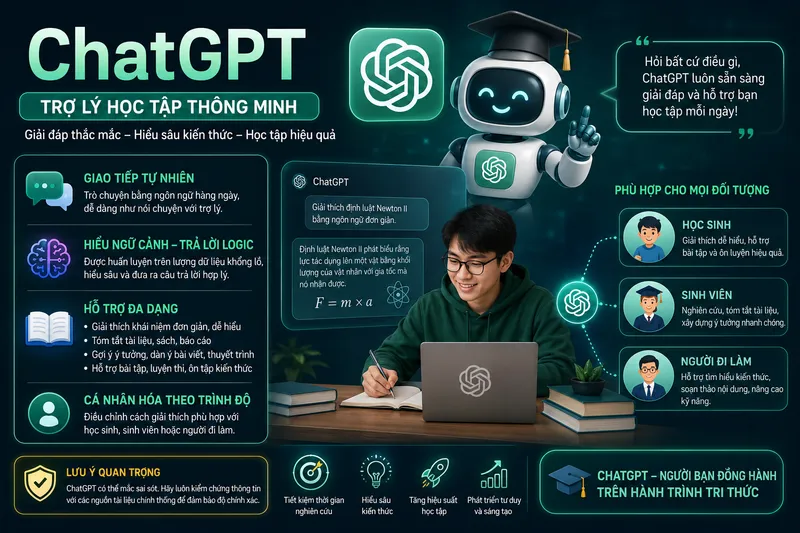Công cụ hỗ trợ học tập ChatGPT