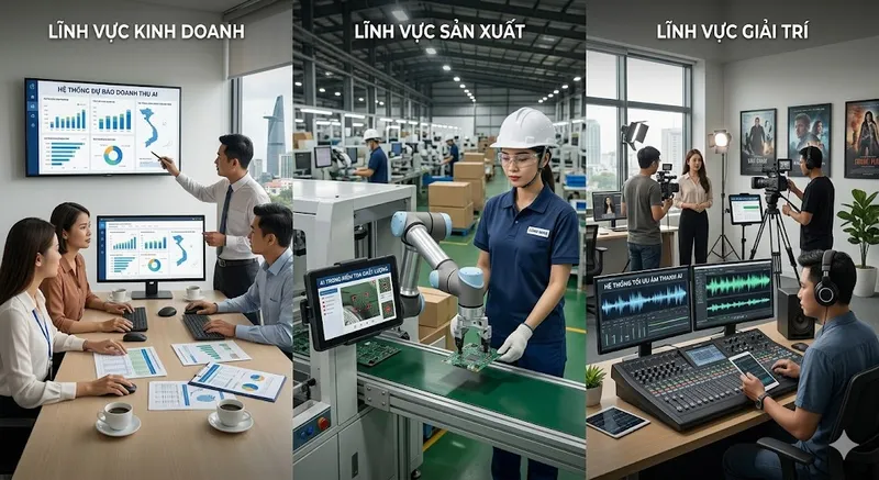 Ảnh minh họa: Ứng dụng AI trong sản xuất